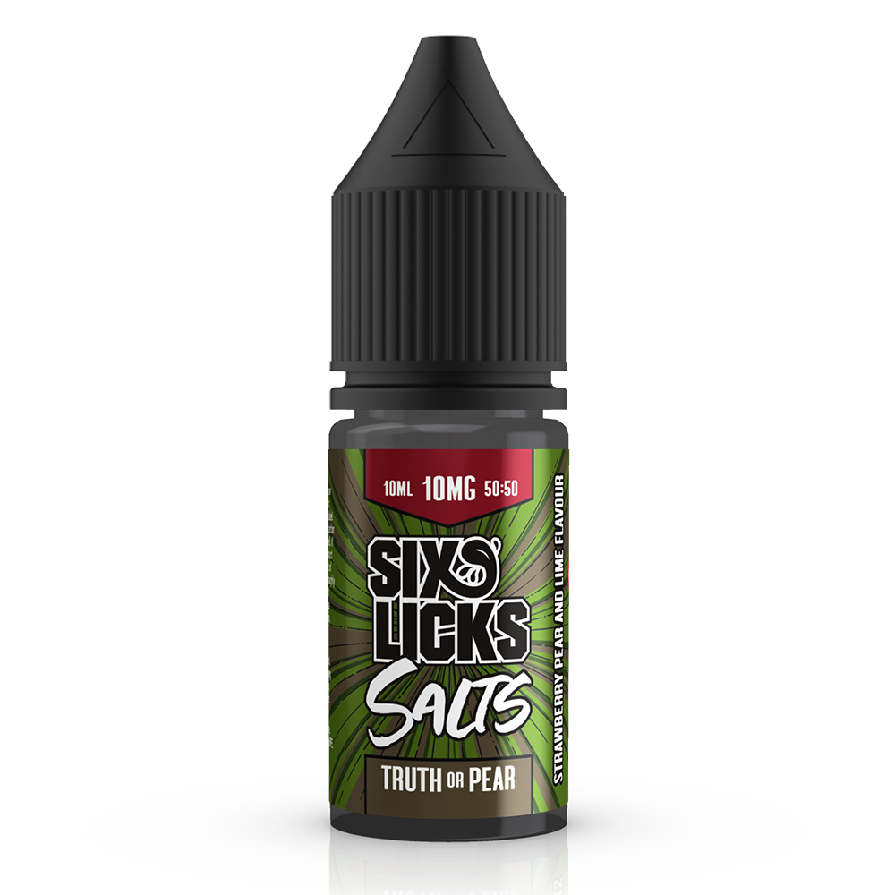 Six Licks - Truth Or Pear E-liquid Salt Nic - Ubervape
