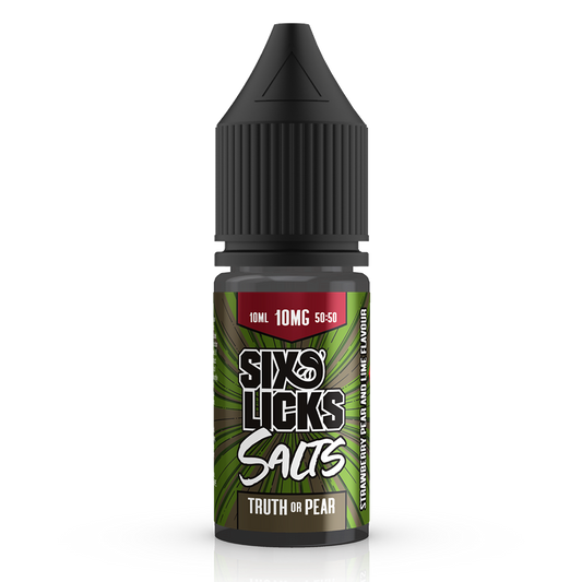 Six Licks - Truth Or Pear E-liquid Salt Nic - Ubervape