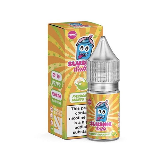 Slushie Salts - Passion & Mango E-liquid Salt Nic 10mg