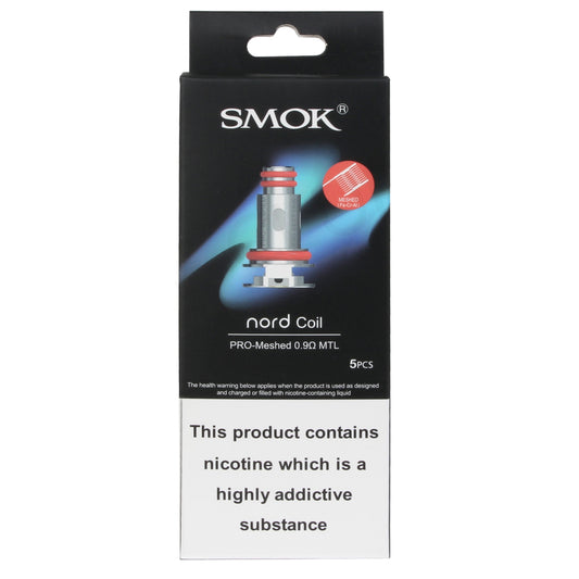 Smok Nord Pro Coils - 0.6ohm or 0.9ohm x 5 (Pack)