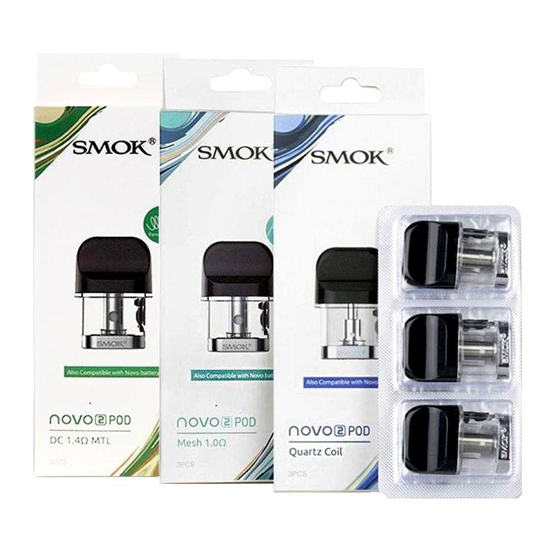 Smok Novo 2 Coil Pods x 3 (Pack)