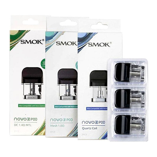 Smok Novo 2 Coil Pods x 3 (Pack)