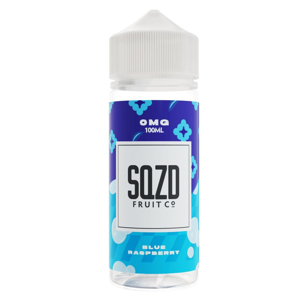 SQZD Fruit Co - Blue Raspberry E-liquid 120ML Shortfill