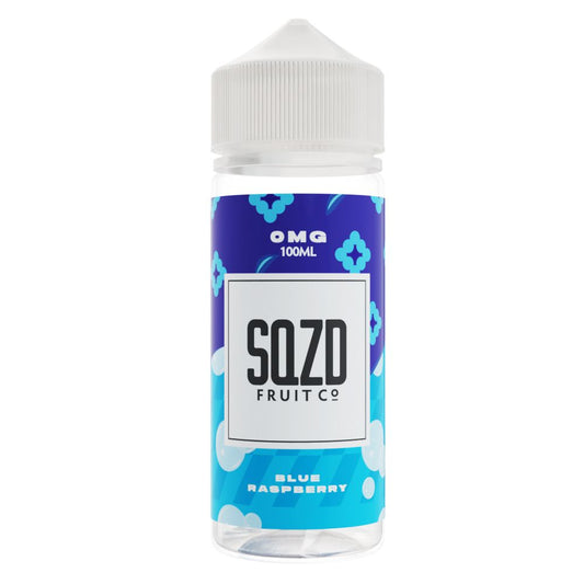 SQZD Fruit Co - Blue Raspberry E-liquid 120ML Shortfill