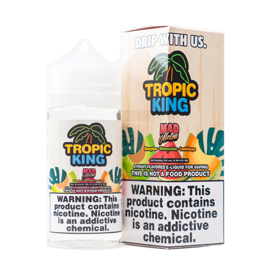 Tropic King - Mad Melon E-liquid 120ml Shortfill