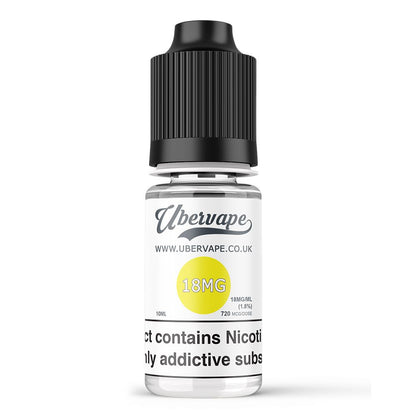 4 x Ubervape Nicotine Shot 10ml (High VG)