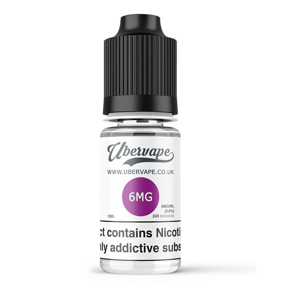 4 x Ubervape Nicotine Shot 10ml (High VG)