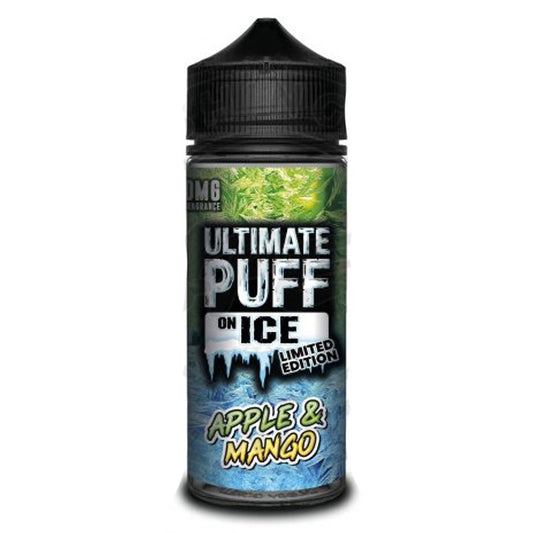 Ultimate Puff  On Ice - Apple & Mango E-liquid 120ML Shortfill