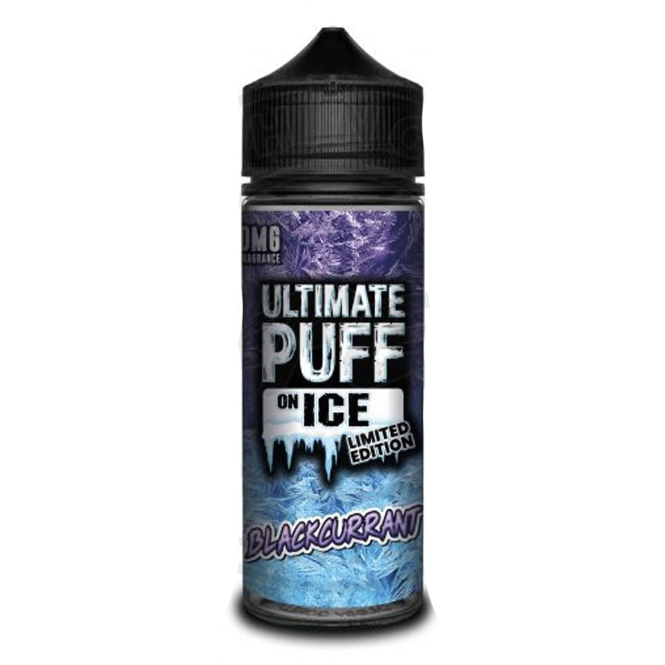 Ultimate Puff  On Ice - Blackcurrant E-liquid 120ML Shortfill