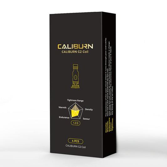 Uwell Caliburn G2 - 1.2ohm UN2 Meshed-H Coils x 4 (Pack)