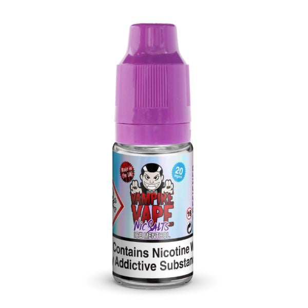 Vampire Vape - Ice Menthol 10ml Nic Salt E-Liquid