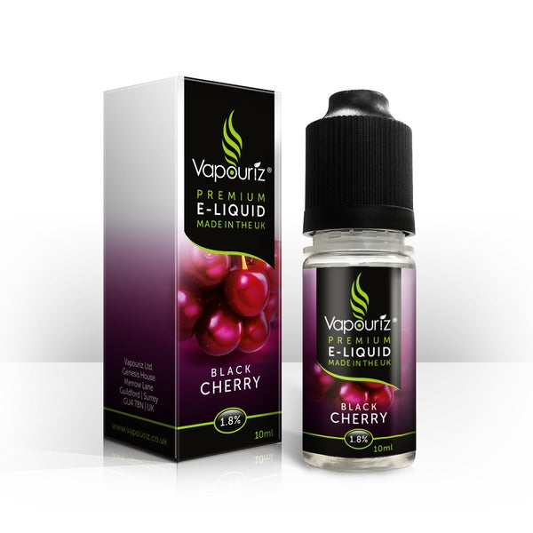Vapouriz E Liquid (Black Cherry)