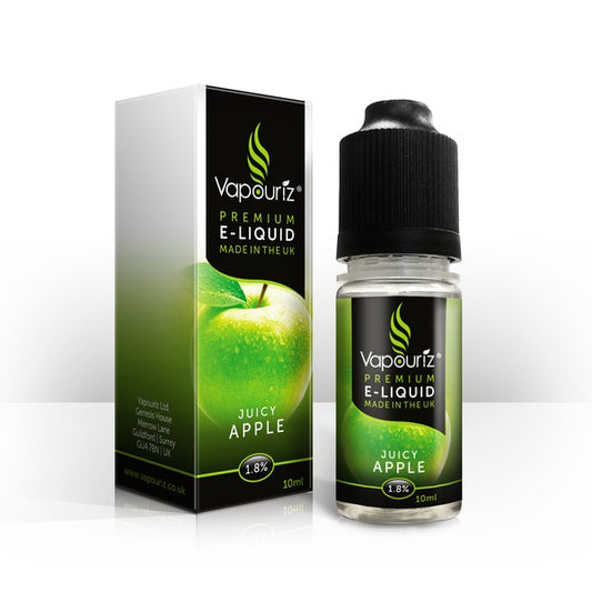 Vapouriz E Liquid (Juicy Apple)