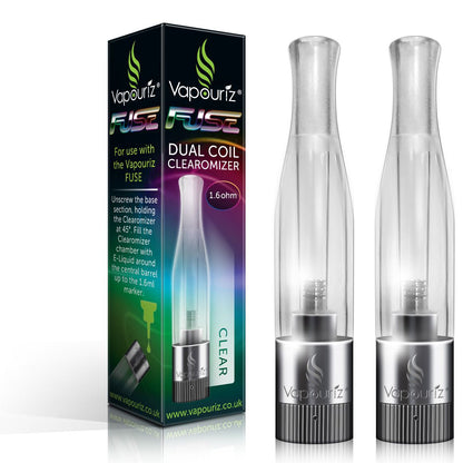 Vapouriz FUSE Dual Coil Clearomizer