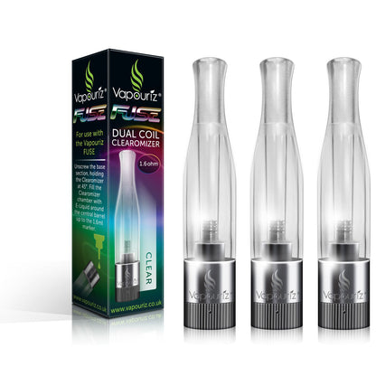Vapouriz FUSE Dual Coil Clearomizer