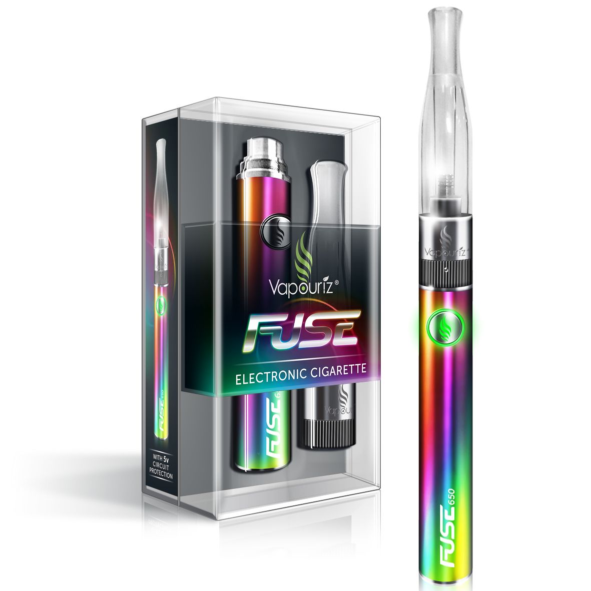 Vapouriz FUSE Dual Coil Electronic Cigarette Starter Kit Vapouriz FUSE Dual Coil Electronic Cigarette Starter Kit