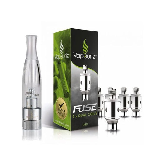 Vapourize Fuse Clearomizer and Coils
