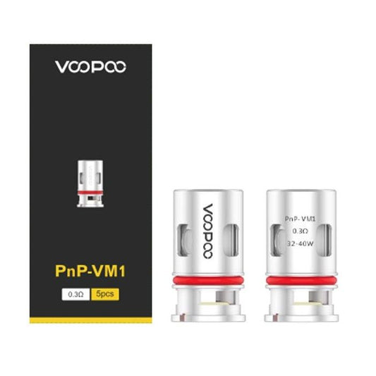Voopoo Vinci - PnP-VM1 0.3ohm Coils - Single Or 5 Pack