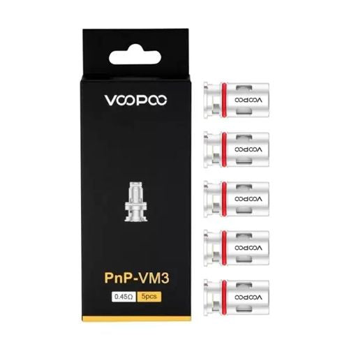 Voopoo Vinci - PnP-VM3 0.45ohm Coils - 5 Pack
