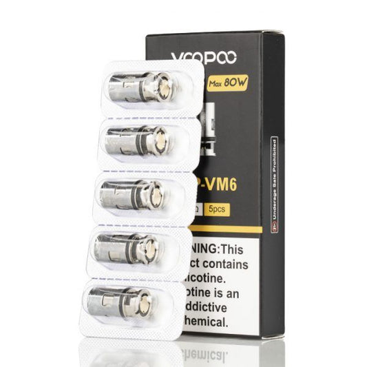 Voopoo Vinci - PnP-VM6 0.15ohm Coils - 5 Pack