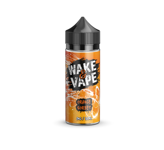 Wake n Vape - Orange Sorbet E-liquid 120ml Shortfill