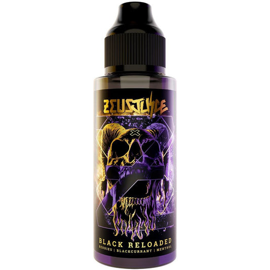 Zeus Juice - Black Reloaded E-liquid 120ML Shortfill
