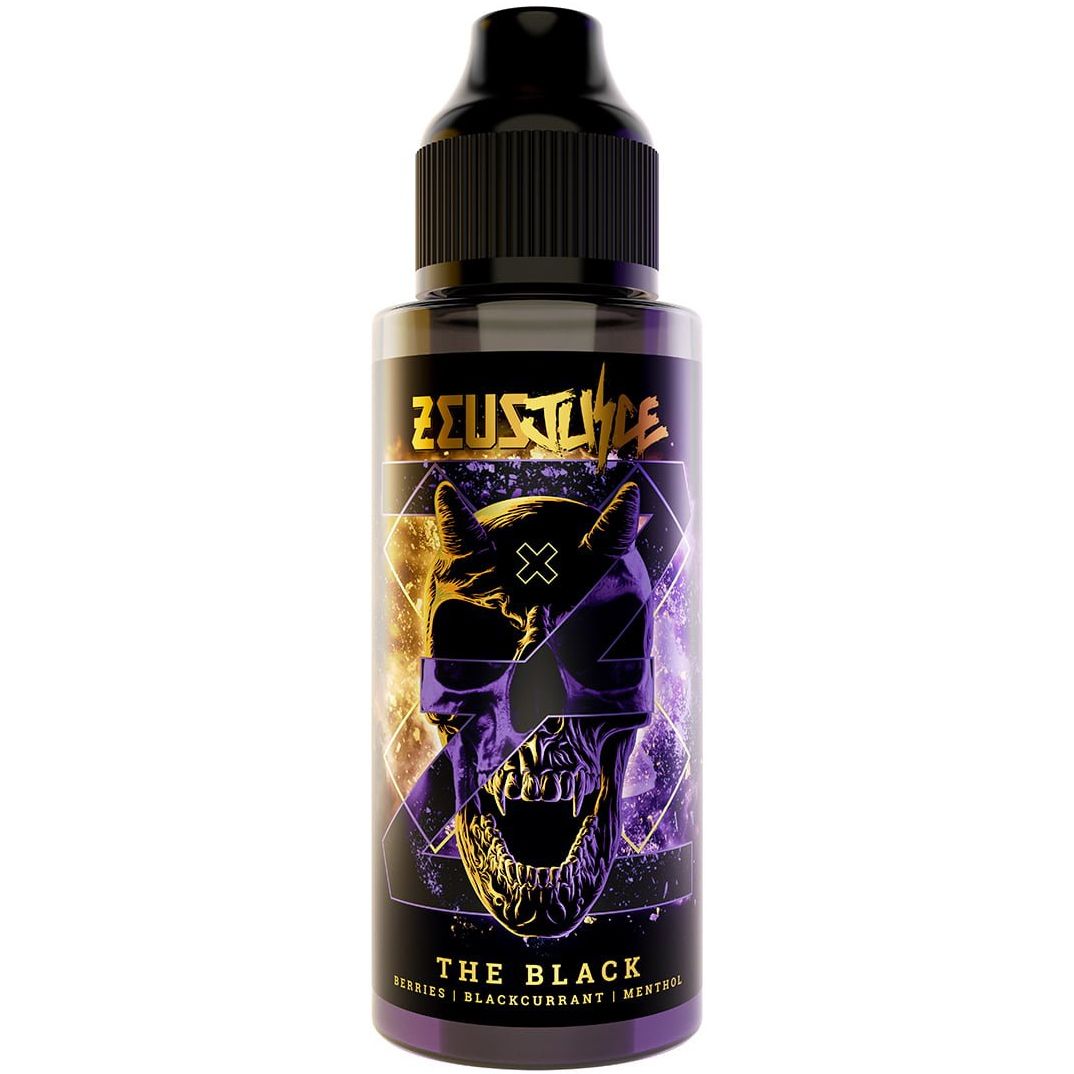Zeus Juice - The Black E-liquid 120ML Shortfill